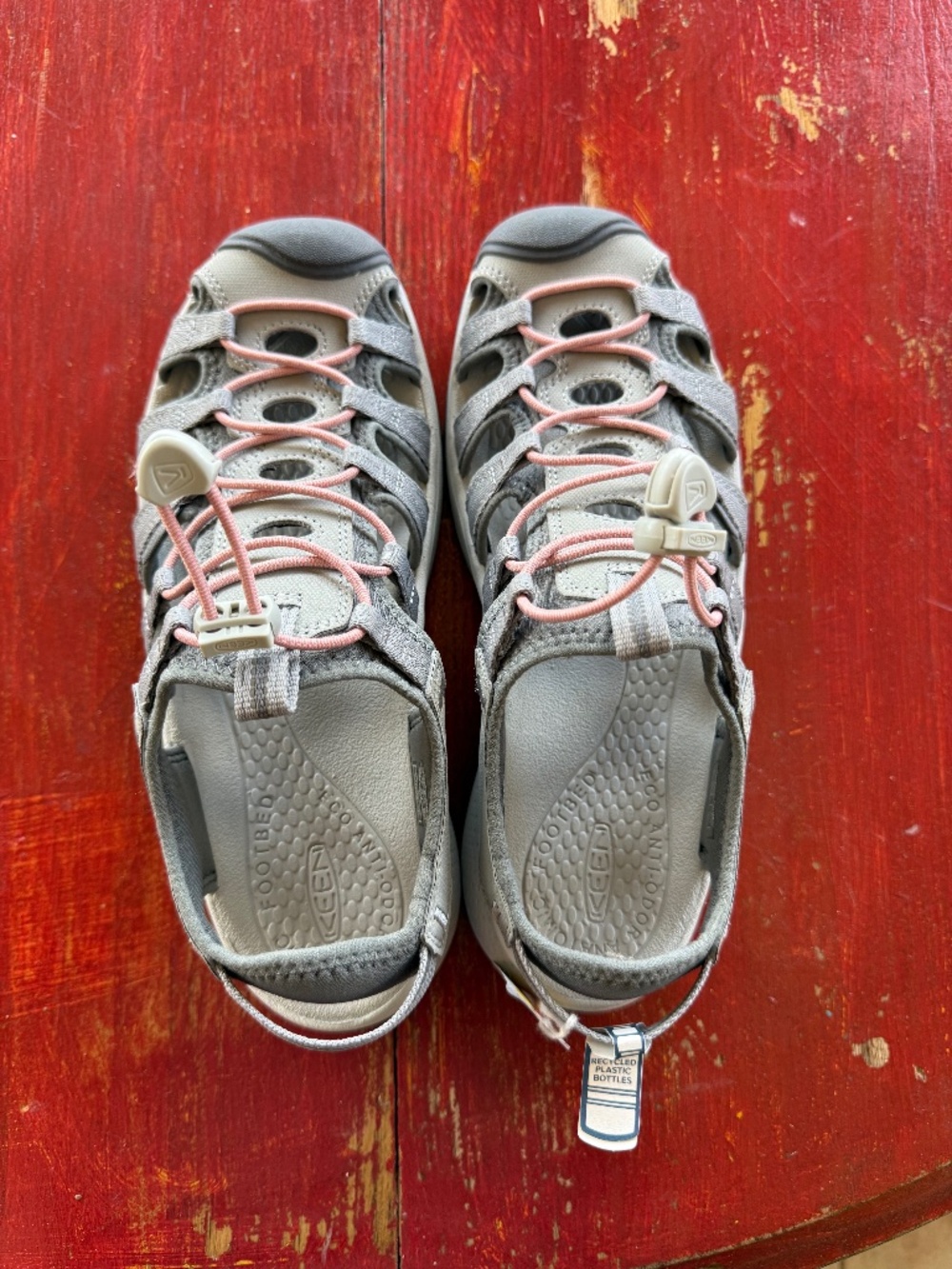 KEEN gray sandals 8.5 NWT